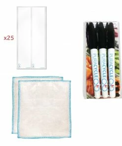 Puracycle Reusable Blank Bottle Label Pack