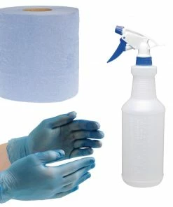 Vogue Cleaning Set Blue