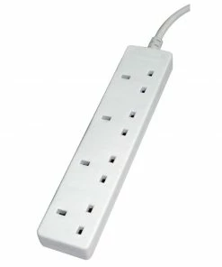 Status Extension Lead 4 Way Multi Socket