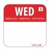 Vogue Dissolvable Food Rotation Labels Wednesday (Pack Of 1000)