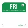 Vogue Dissolvable Food Rotation Labels Friday (Pack Of 1000)