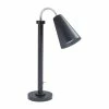 Steelite DWH Modern Single Heat Lamp Black UK Plug 457mm