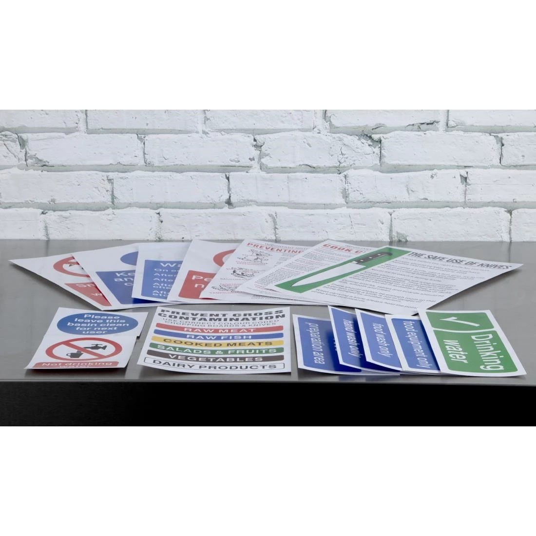 Vogue Food Preparation Sign Pack - Image 2