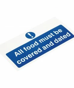 Vogue Food Covered And Dated Sign