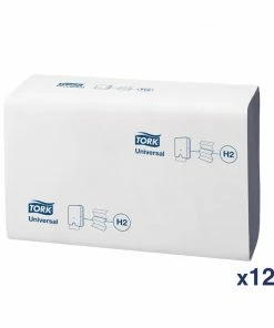 Tork Z Fold Blue Hand Towels 1Ply 250 Sheets (Pack Of 12)