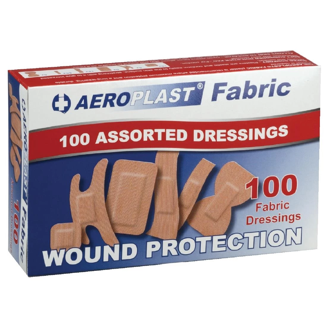 Aero A-CARE LATEX FREE FABRIC ASSORTED PLASTERS 6 SIZES - BOX 100 - Image 2